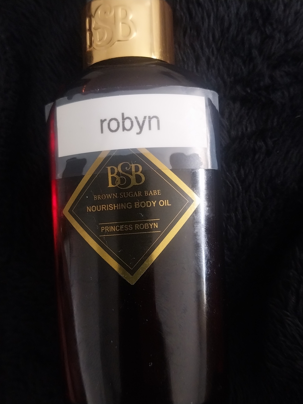 'Brown Sugar Babe Princess Robyn' Nourishing Body Oil - 2oz
